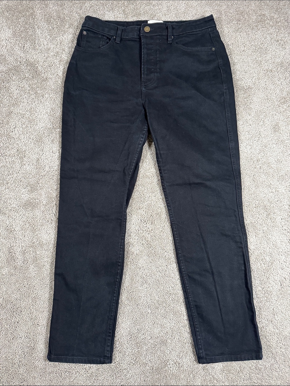 Sezane Slim Jean Black Wash 30